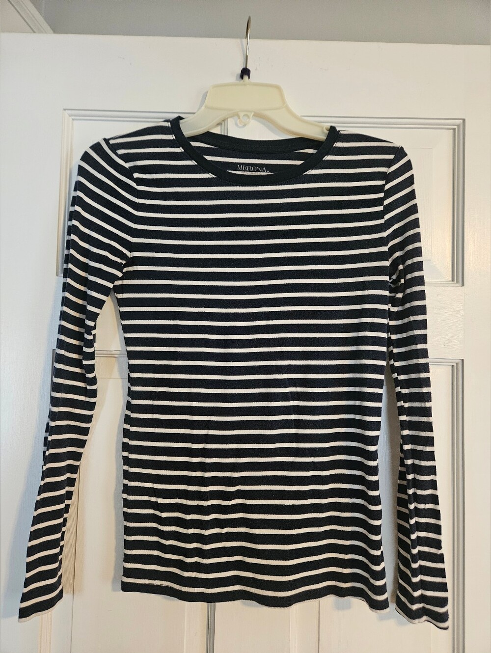 Merona Striped Long-sleeve Shirt
